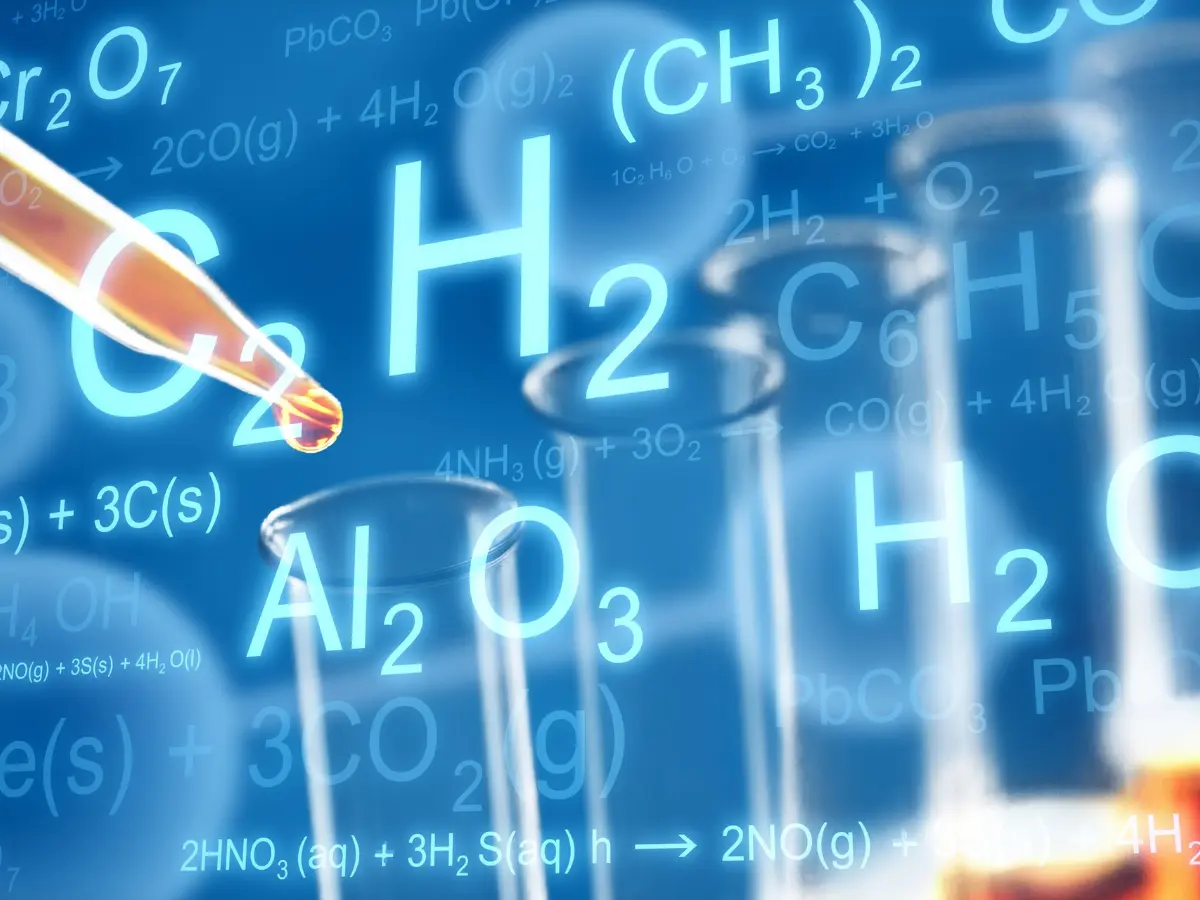 Oil analysis laboratory with spectroscopic equipment and testing instruments